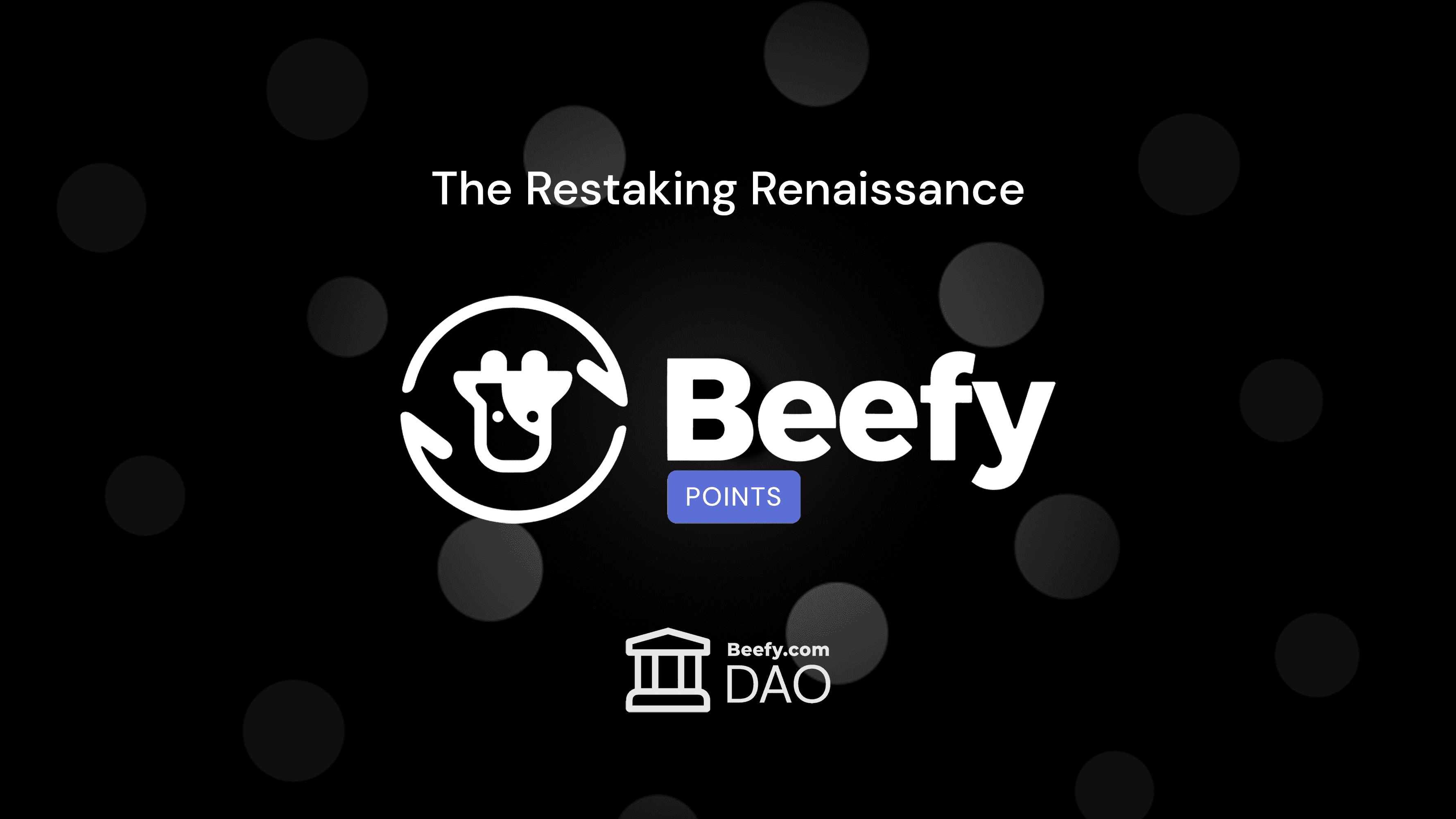 The Restaking Renaissance