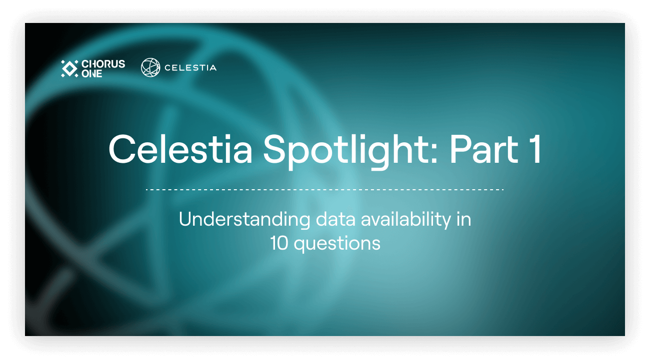 Celestia blockchain data availability and blobspace