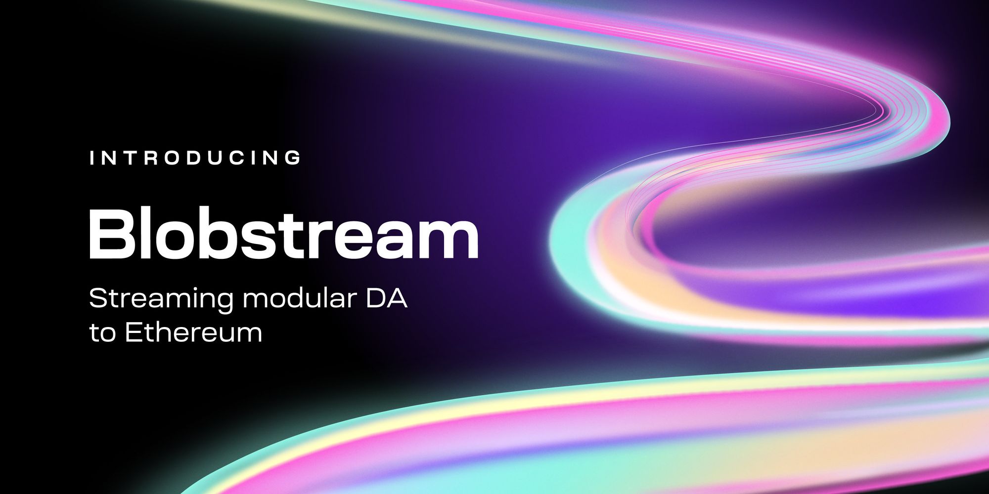 Celestia data availability layer with rollups posting blobspace data visualized as modular blockchain architecture